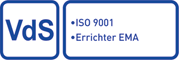 VdS ISO 9001 - Errichter EMA
